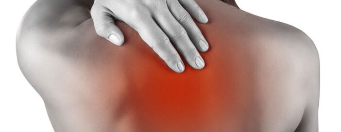 back pain in osteocondrosis