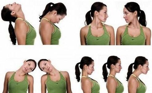 Gymnastics for the neck with osteocondrosis